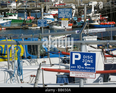 St Peter Port Bailiwick of Guernsey Channel Islands 2009 de l'UE Banque D'Images