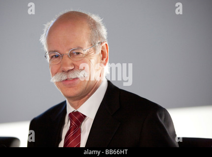 Dieter Zetsche Chef de Daimler AG Banque D'Images