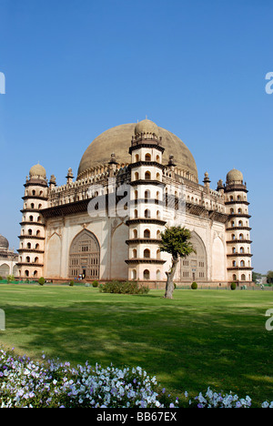 Peio - Karnataka, Gol Gumbaz, General-View. Banque D'Images