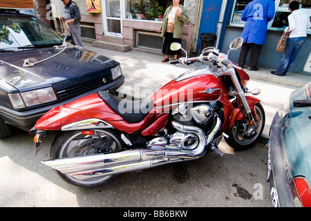 Suzuki Boulevard M109 rouge, 2006 Banque D'Images