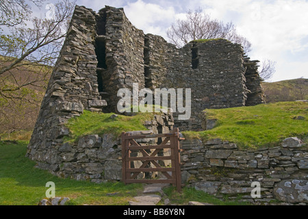 Troddan dun Broch préhistorique Glen Beg Lochalsh Highland Ecosse région Glenelg A[pril 2009 Banque D'Images