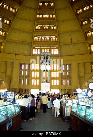 Marché central, Phnom Penh, Cambodge Banque D'Images