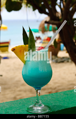 Kali's Beach Bar restaurant St Martin St Maarten antilles Banque D'Images