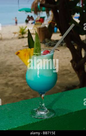 Kali's Beach Bar restaurant St Martin St Maarten antilles Banque D'Images