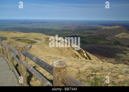 Puy de Dome Gipfel montagne Puy de Dome 01 Banque D'Images