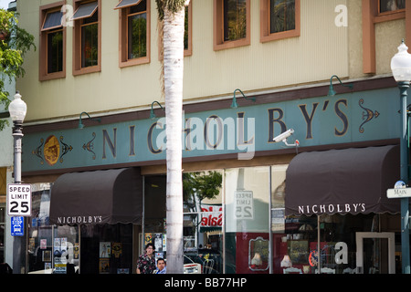 Nicholby's Store à Ventura, Californie Banque D'Images