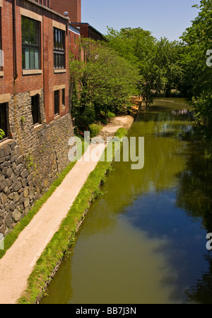 WASHINGTON DC USA C&O Canal à Georgetown Banque D'Images