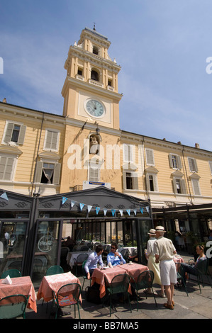 Piazza Garibaldi Parme Émilie-romagne en Italie Banque D'Images