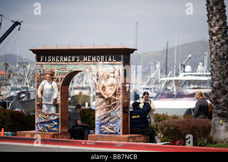 Fisherman's Memorial à Ventura, Californie Banque D'Images