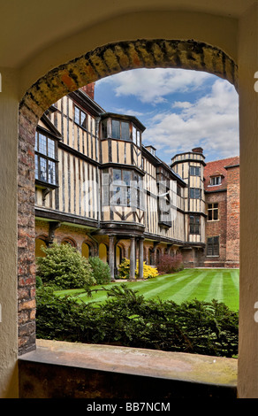 President's House au Queens College de Cambridge Banque D'Images