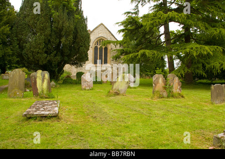 St Bartholemew C of E Church Leigh Surrey England Banque D'Images