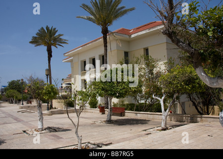 Le Centre Suzanne Dellal dédié à la danse et théâtre, Neve-Tzedek, Tel-Aviv Banque D'Images