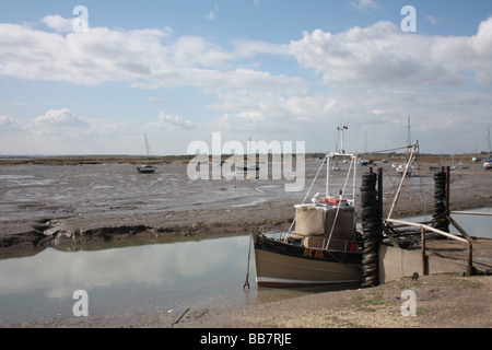 Chantier naval dans la région de Old Leigh Banque D'Images