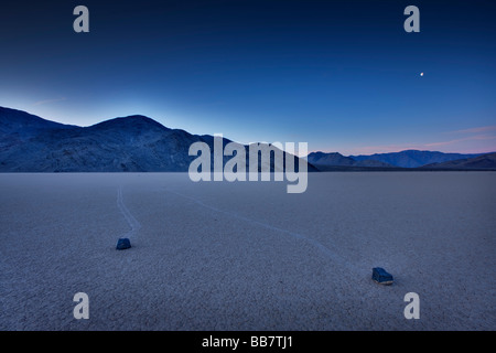 L'hippodrome dans Death Valley National Park en Californie USA Banque D'Images