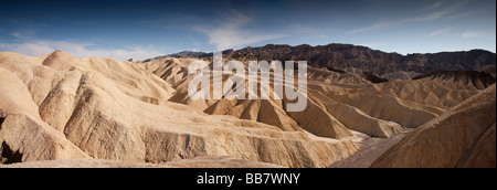 Photo de paysage du manifold près de Zabriskie point dans la mort Valley National Park en Californie, États-Unis Banque D'Images