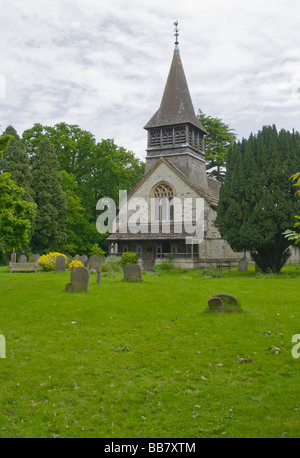 St Bartholemew C of E Church Leigh Surrey England Banque D'Images