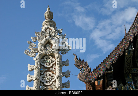 Wat Lok Molee, Wat Lok Moli, site du temple, Chiang Mai, Thaïlande, Asie Banque D'Images