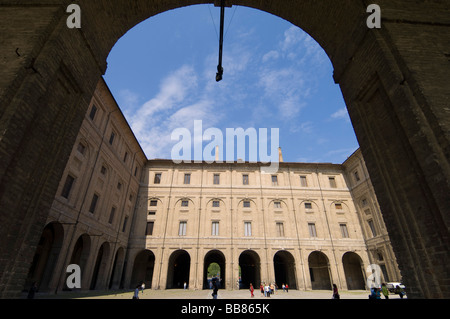 Pilotta Palace Parme Émilie-romagne en Italie Banque D'Images