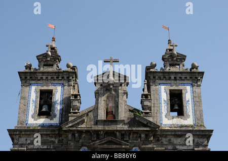 Vue partielle, Igreja de Santo Ildefonso, église, Porto, Nord du Portugal, Portugal, Europe Banque D'Images