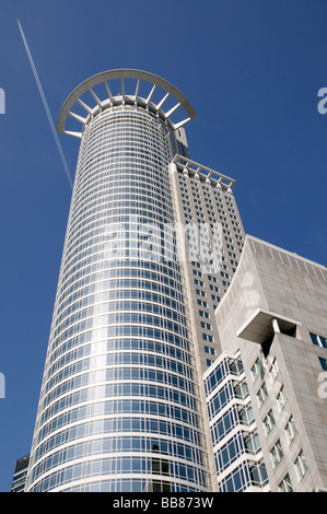 DZ Bank Building, gratte-ciel Kronenhochhaus, quartier des banques, Frankfurt/Main, Hesse, Germany, Europe Banque D'Images