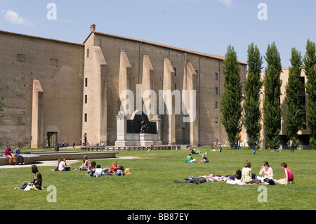 Pilotta Palace Parme Émilie-romagne en Italie Banque D'Images