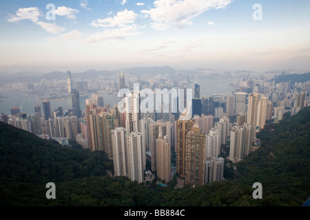 Vue depuis la crête épouse royale, Hong Kong, Chine Banque D'Images