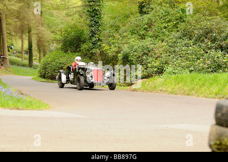 Brough Superior 1936 GS Alpine 3455cc supercharged Wiscombe Hill Climb 10 Mai 2009 Banque D'Images