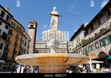 Madonna Fontaine, Vérone, le lac de Garde, Italie, Europe Banque D'Images