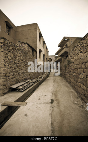 Chine - Shanghai Préfecture, Îles Shengsi. L'Île Sijiao, village de pêcheurs. Banque D'Images