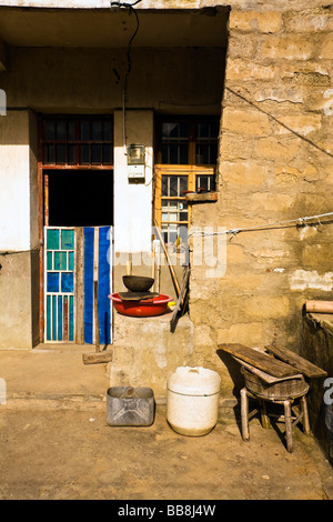 Chine - Shanghai Préfecture, Îles Shengsi. L'Île Sijiao, village de pêcheurs. Banque D'Images