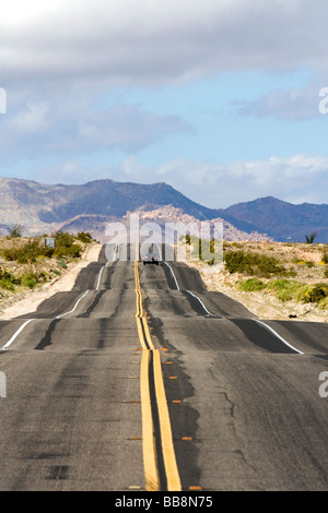 California Highway 98, près de la frontière du Mexique dans la région de Imperial County Californie du Sud USA Banque D'Images