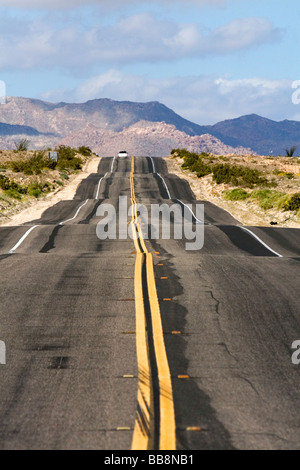 California Highway 98, près de la frontière du Mexique dans la région de Imperial County Californie du Sud USA Banque D'Images