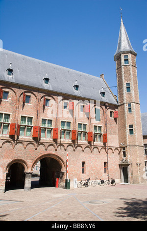 Onze Lieve Vrouwe Abdij, l'abbaye Notre Dame, Middelburg, Zélande, Pays-Bas Banque D'Images