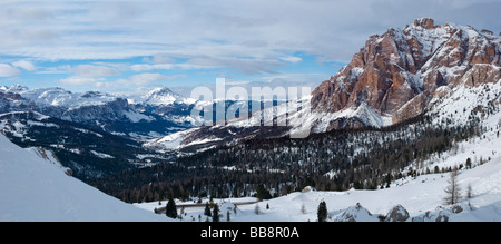 Dolomites, Monte Cristallo, Italie, Europe Banque D'Images