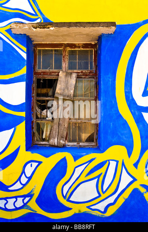 Chine - Shanghai Préfecture, Îles Shengsi. L'Île Sijiao, village de l'artiste. Banque D'Images