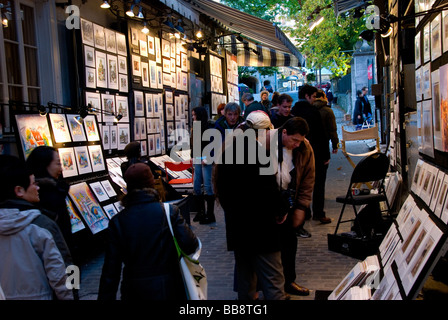 Rue du Tresor, la ville de Québec, Québec, Canada Banque D'Images