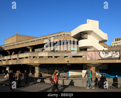 Le Queen Elizabeth Hall & Purcell Chambres. South Bank, Londres, Angleterre, Royaume-Uni. Banque D'Images