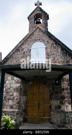 L'église anglicane St Johns Figtree abrite l'original du certificat de mariage de l'amiral Nelson et Fanny Nisbet Nevis Caraïbes Banque D'Images