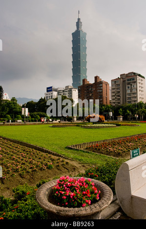 Asie Taïwan Taipei 101 2008 Banque D'Images
