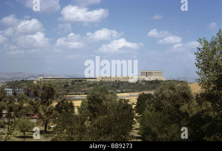 Anıtkabir, le Mausolée d'Atatürk à Ankara Turquie 670830 022 Banque D'Images