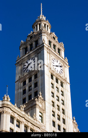 Wrigley Building à Chicago Banque D'Images