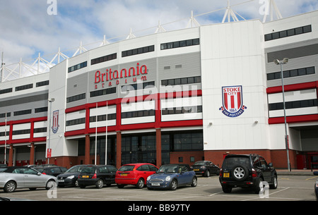 L'ancien stade Britannia, terrain du Stoke City Football Club Banque D'Images