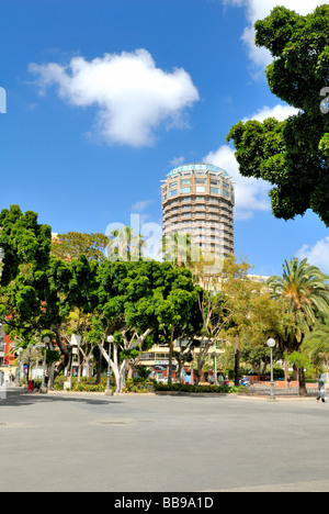 Une belle vue de la Parque de Santa Catalina, le parc de Santa Catalina. Las Palmas, Gran Canaria, Îles Canaries, Espagne, Europe. Banque D'Images