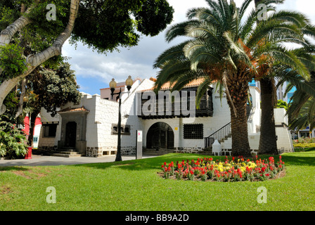 La Casa del Turismo, le Bureau d'information touristique, dans le parc de Santa Catalina. Las Palmas, Gran Canaria, Îles Canaries Banque D'Images