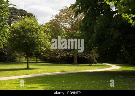 'Cherry Hinton Hall' parc public, Cambridge, Angleterre, Royaume-Uni. Banque D'Images