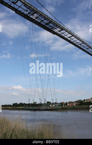 Pont Transbordeur sur La Charente Rochefort France Mai 2009 Banque D'Images