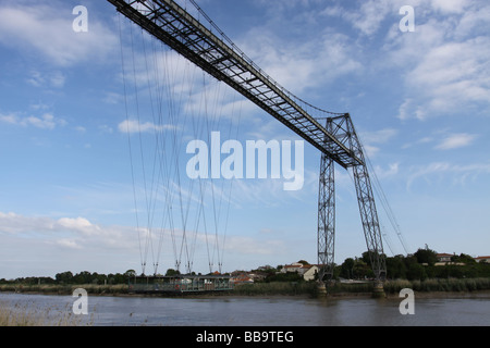 Pont Transbordeur sur La Charente Rochefort France Mai 2009 Banque D'Images