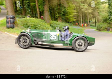 Riley 1930 Spécial 1093cc le haricot Wiscombe Hill Climb 10 Mai 2009 Banque D'Images