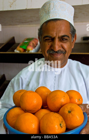 Vendeur Muscat Oman Banque D'Images