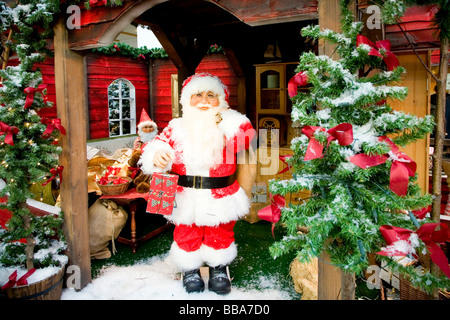 Paysage pixie de Noël dans un centre commercial, du Danemark, de l'Europe Banque D'Images